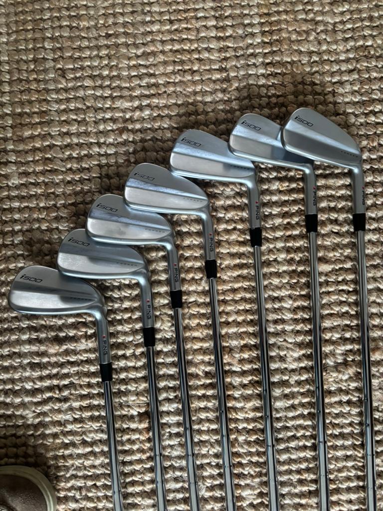 PING i-500 red dot 4-PW regular-flex, Ophalen, Gebruikt, Set, Ping