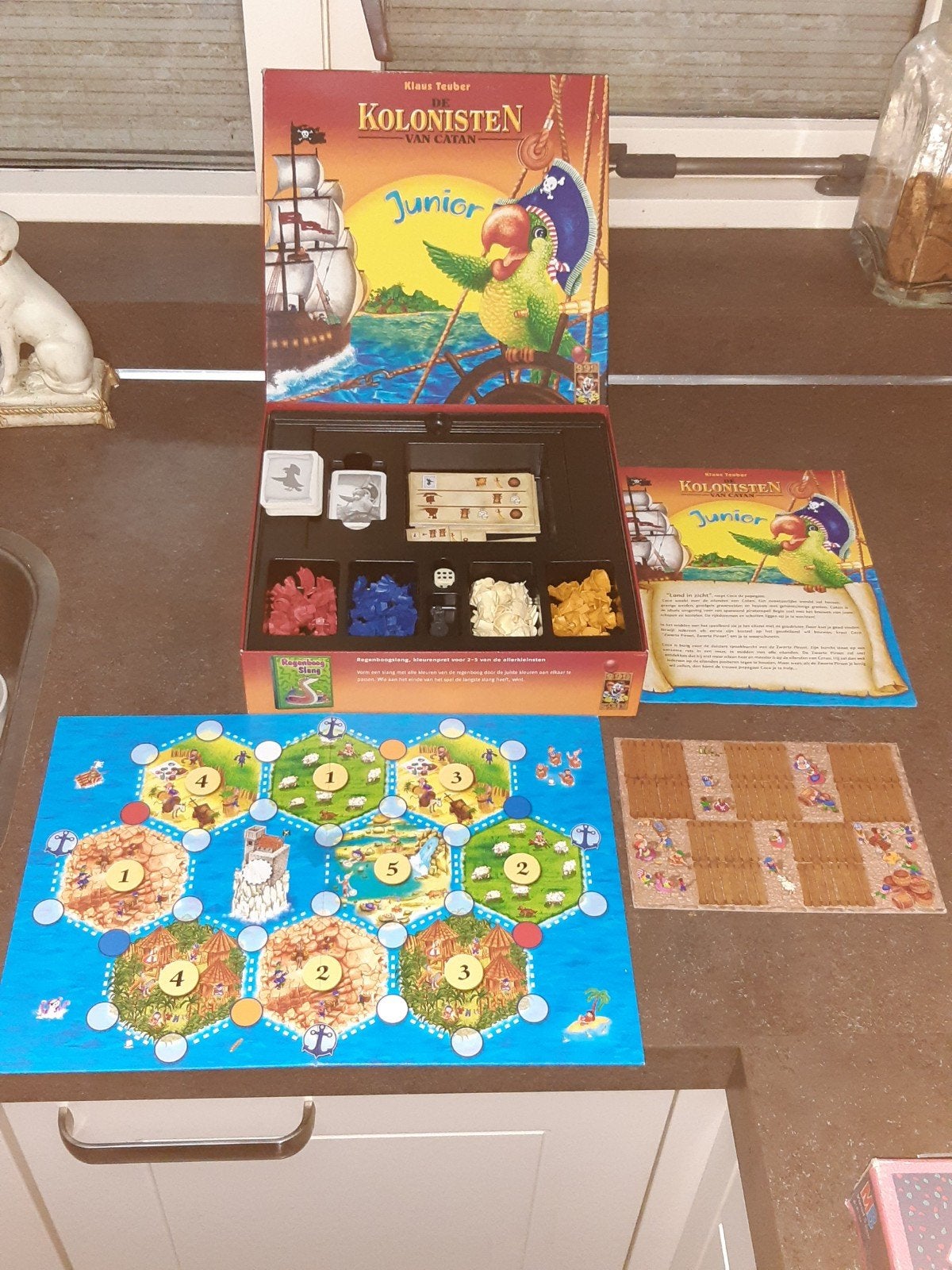 De kolonisten van catan junior uitmuntende staat, Ophalen of Verzenden, Zo goed als nieuw