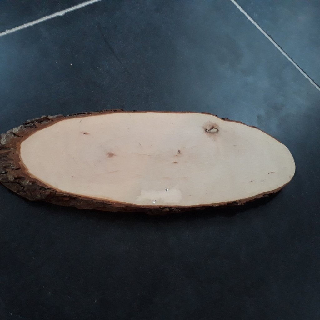 houten naambord plankje, 43 cm, Nieuw, Ophalen of Verzenden, Geschikt voor buiten