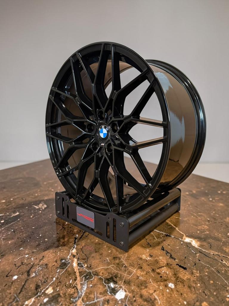 19” BMW Velgen 1000M Style Hoogglans Zwart Breedset, 19 inch, Overige, Velg(en), Overige