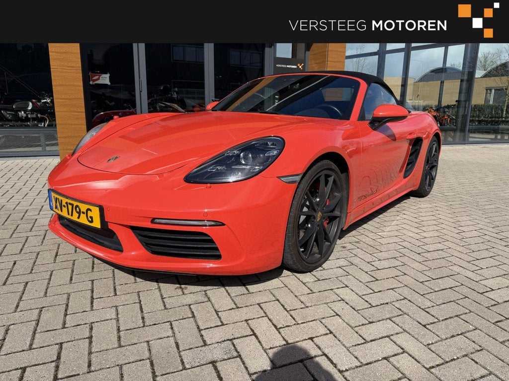 Porsche 718 Boxster S 2.5 Sport Chrono #Full option#dealeron, Auto's, Porsche, Gebruikt, Euro 6, Cabriolet, Bedrijf