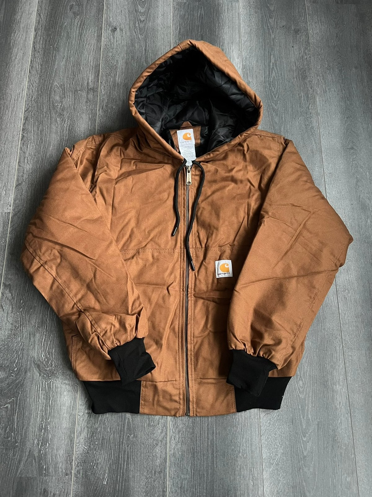 Carhartt Rework Style Jacket – Bruin  Maat M, Ophalen of Verzenden, Zo goed als nieuw, Maat 48/50 (M), Bruin