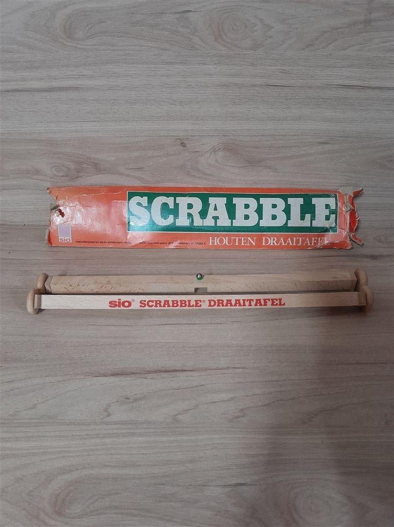 Scrabble Draaitafel - s3483, Hobby en Vrije tijd, Gezelschapsspellen | Bordspellen, Verzenden, Zo goed als nieuw