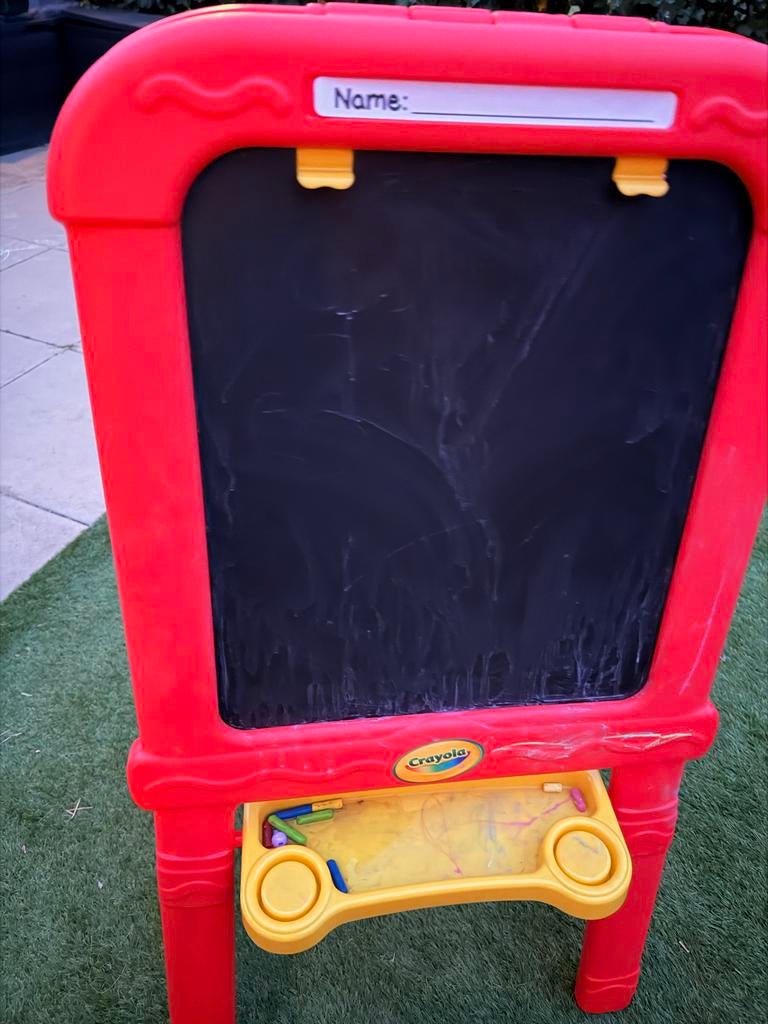 Crayola Magneetbord/Krijtbord - Dubbelzijdig Tekenplezier, Ophalen, Gebruikt, Knutselen