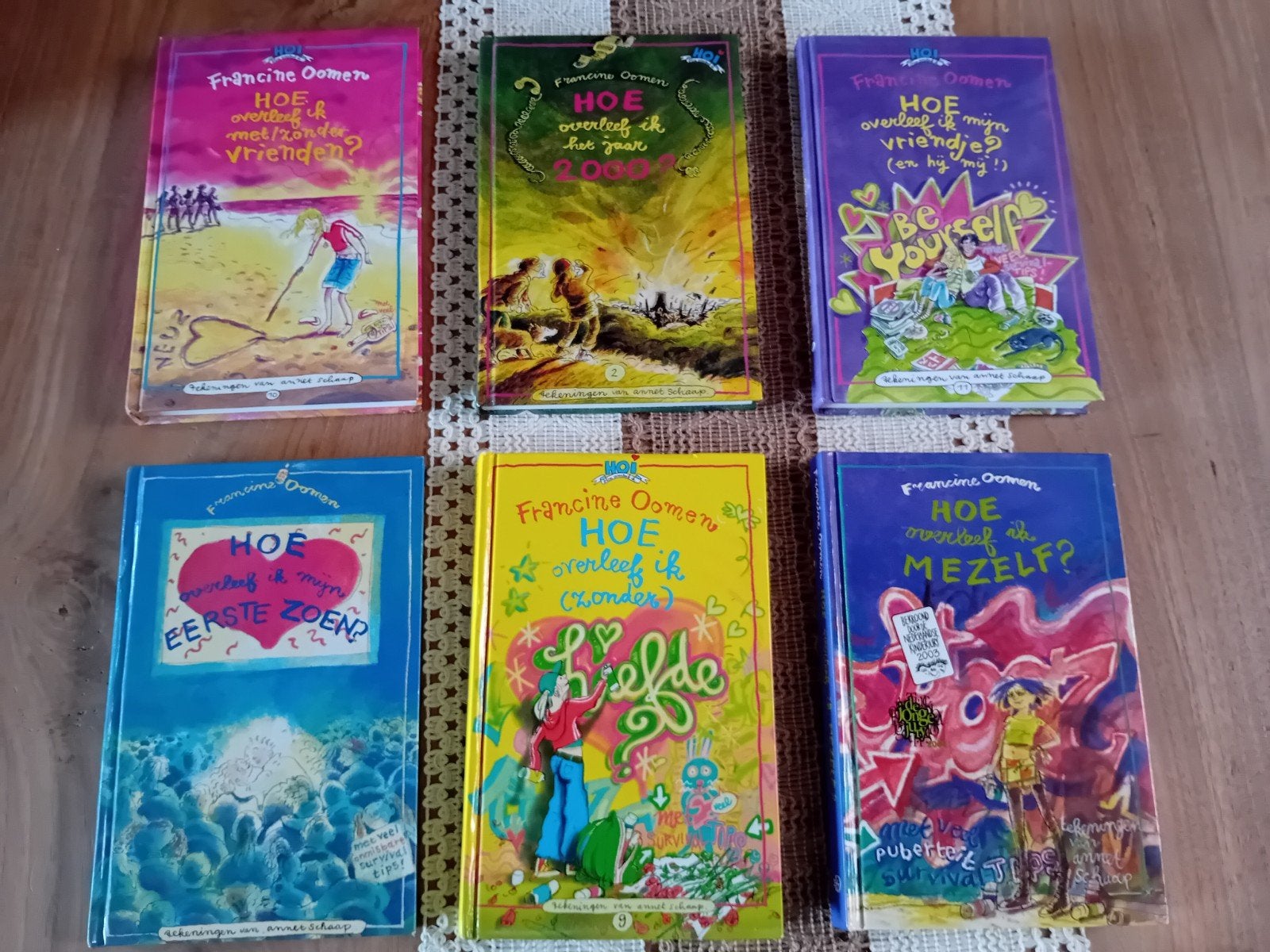 Hoe overleef ik... complete set van 6 boeken, Boeken, Ophalen of Verzenden
