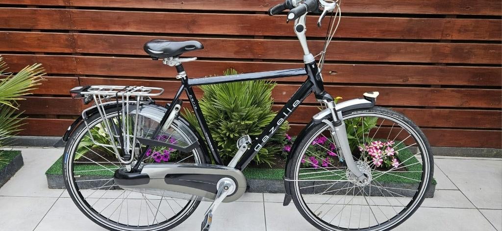 Gazelle Paris Plus Herenfiets, Ophalen, Versnellingen, Zo goed als nieuw, 57 tot 61 cm