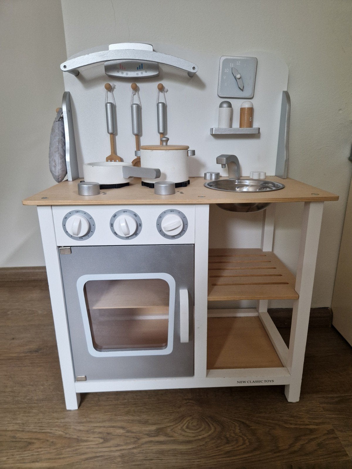 Speelkeukentje hout, Kinderen en Baby's, Speelgoed | Speelkeukens, Ophalen, Gebruikt, Hout, Speelkeuken