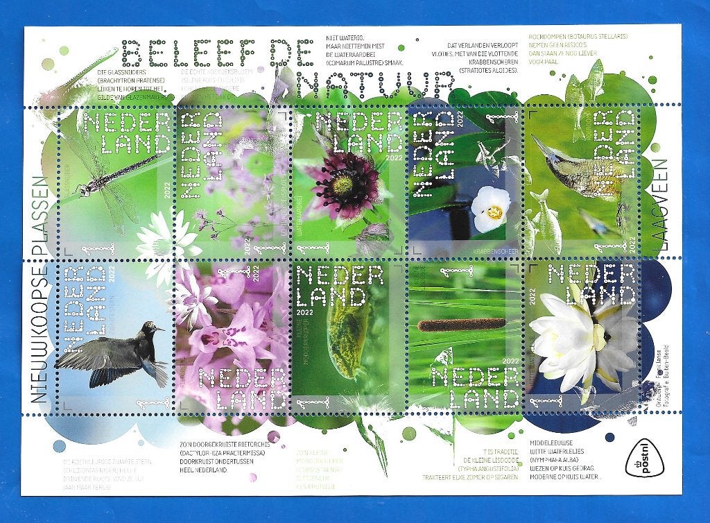 Beleef de Natuur 2022 - Nieuwkoopse Plassen, Postzegels en Munten, Ophalen of Verzenden, Na 1940, Postfris
