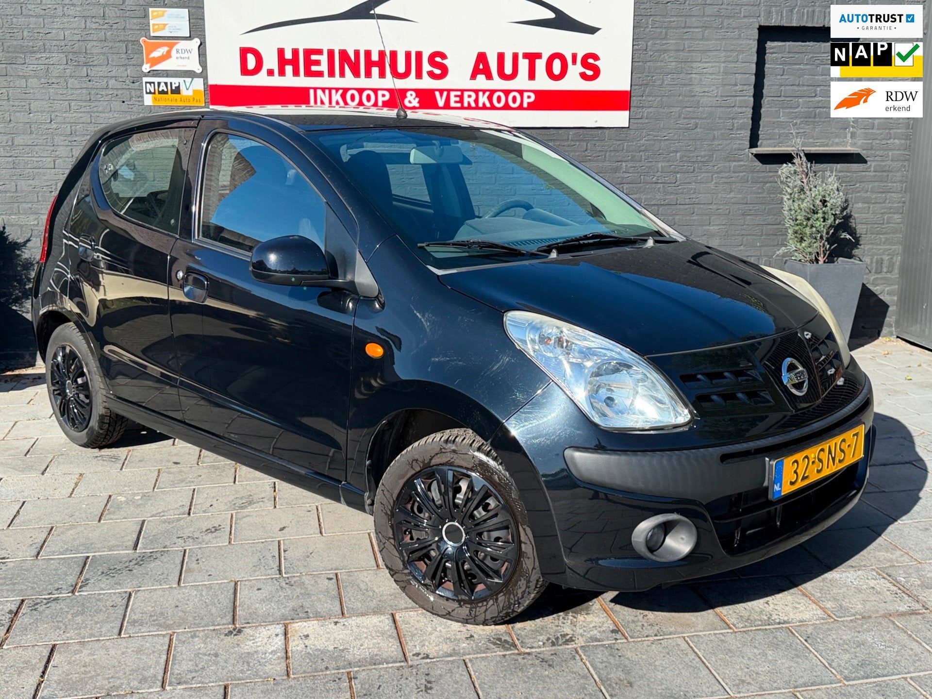Nissan Pixo 1.0 Acenta |APK 03-2027|AIRCO|BIJGELUID VERSNELL, Auto's, Voorwielaandrijving, Euro 5, Gebruikt, 200 kg