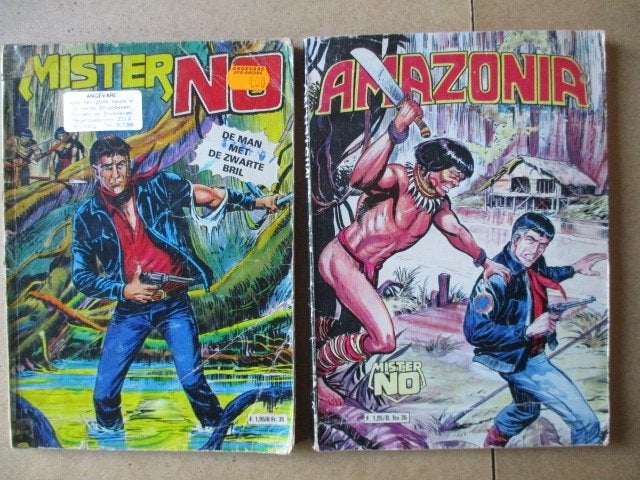 w0475 mister no 1 en 2, Boeken, Meerdere stripboeken, Ophalen, Gelezen