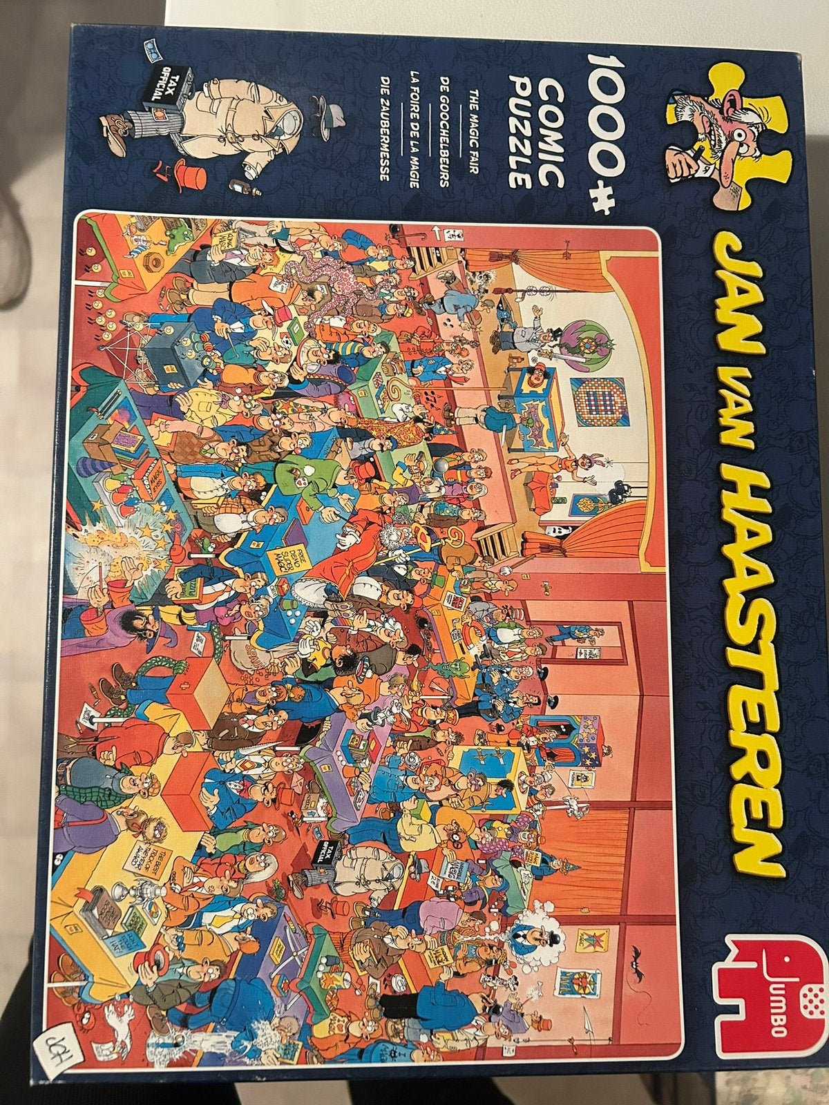 Jan van haasteren 1000 stukjes, Ophalen, 500 t/m 1500 stukjes, Zo goed als nieuw