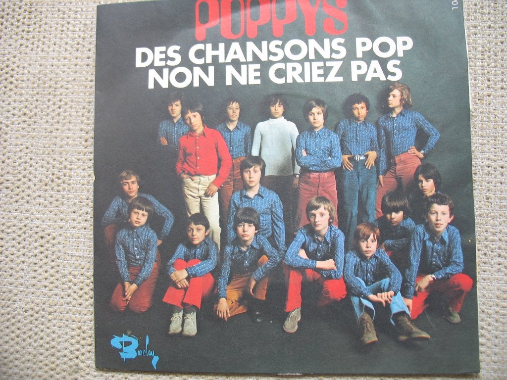 Single Sale; Poppys - Des chansons Pop, Ophalen of Verzenden, Gebruikt, Overige genres