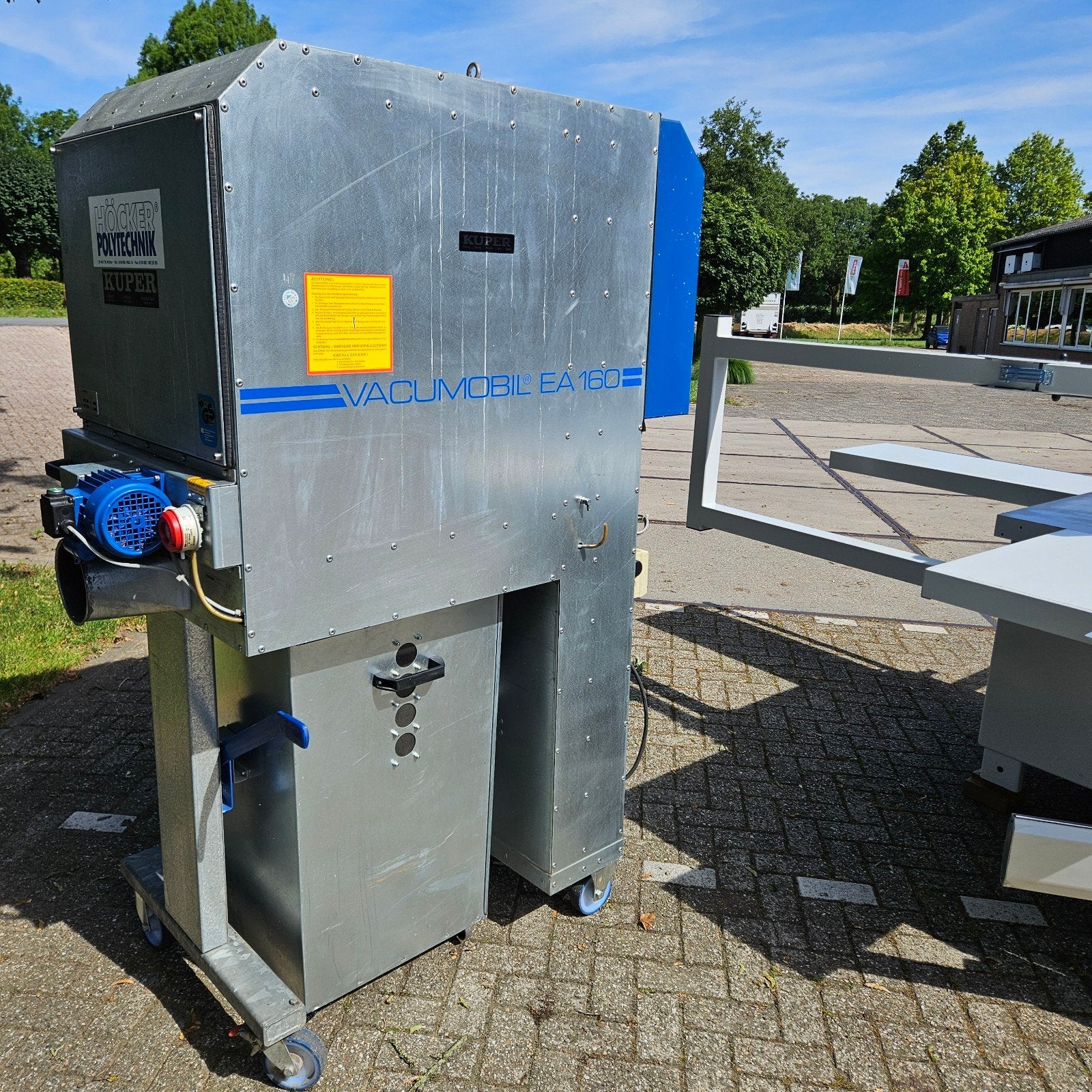 Polytechnik Afzuiger Vacumobil EA 160 - 2.2 kW 400V, Doe-het-zelf en Verbouw, Ventilatie en Afzuiging, Ophalen