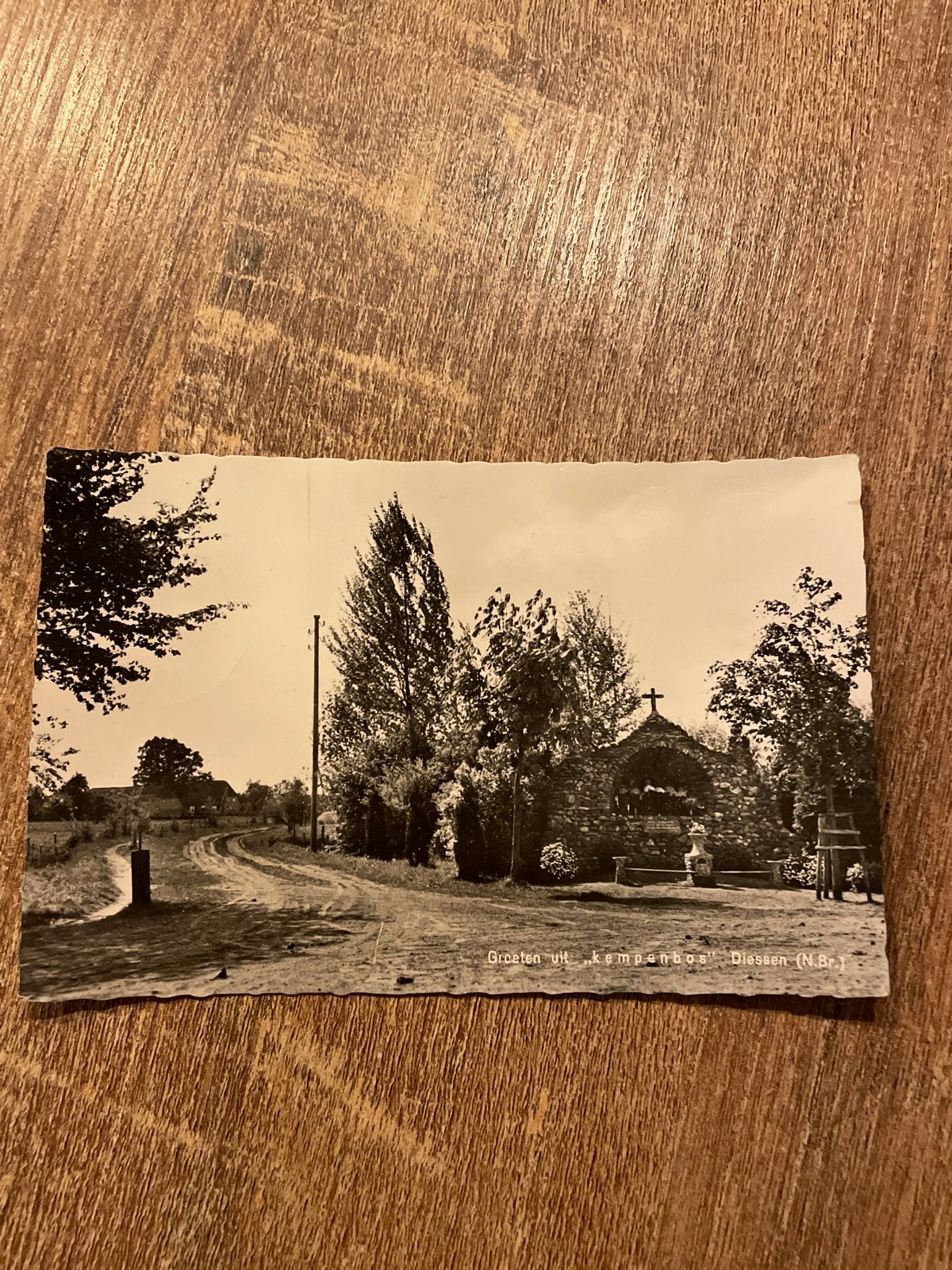 Ansichtkaart Groeten uit Kempenbos Diessen (N.Br.), Ophalen of Verzenden, Gelopen, Noord-Brabant