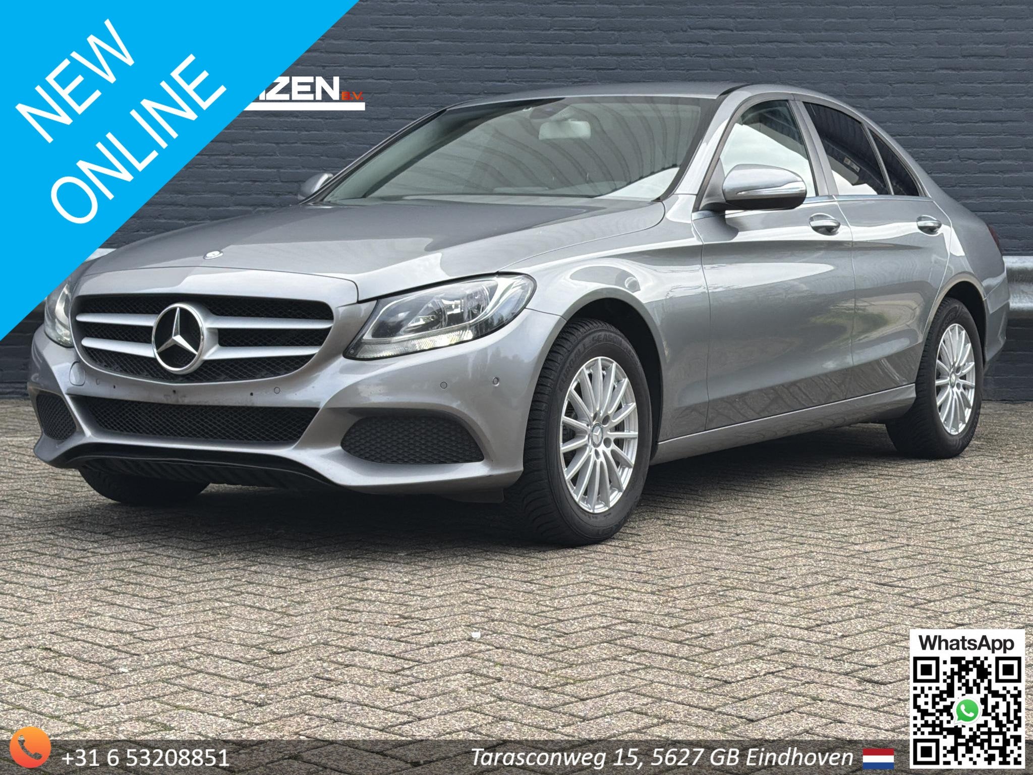 Mercedes-Benz C-klasse 220 CDI Ambition | Cruise | Climate |, Auto's, Achterwielaandrijving, Gebruikt, Euro 6, 4 cilinders