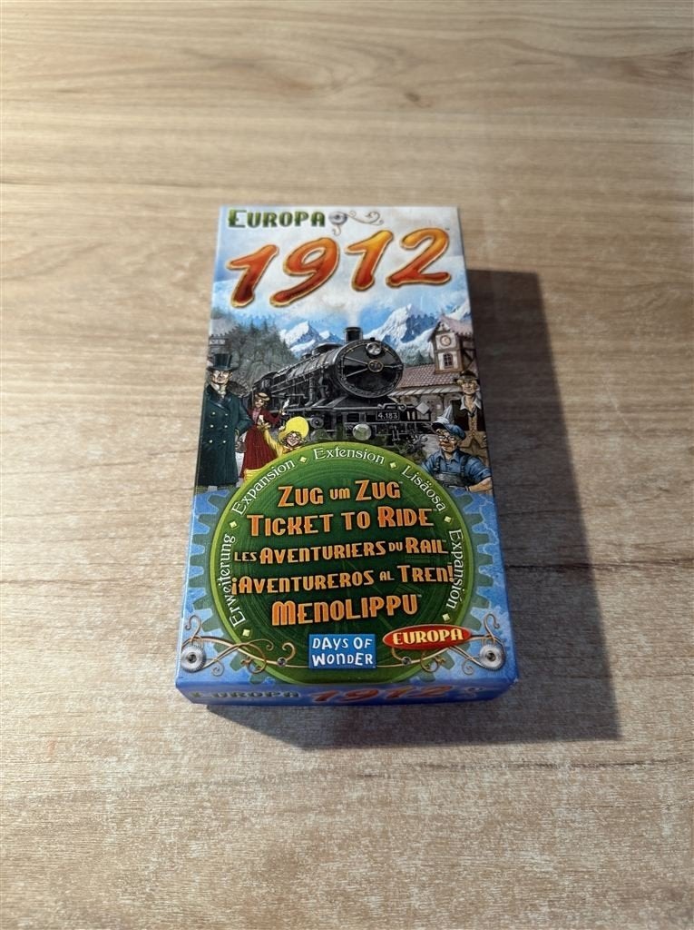 Ticket to ride - europa - 1912 - S7029, Ophalen of Verzenden, Zo goed als nieuw