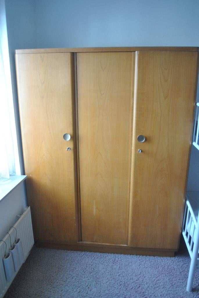 Kledingkast, vintage jaren 60, Ophalen, Huis en Inrichting