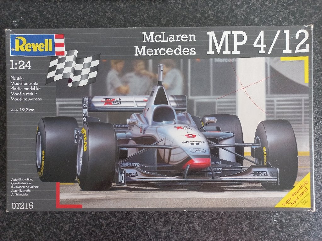 F1 McLaren Mercedes MP 4/12 - 1/24 Revell 07215, Gebruikt, Auto, Revell, Groter dan 1:32