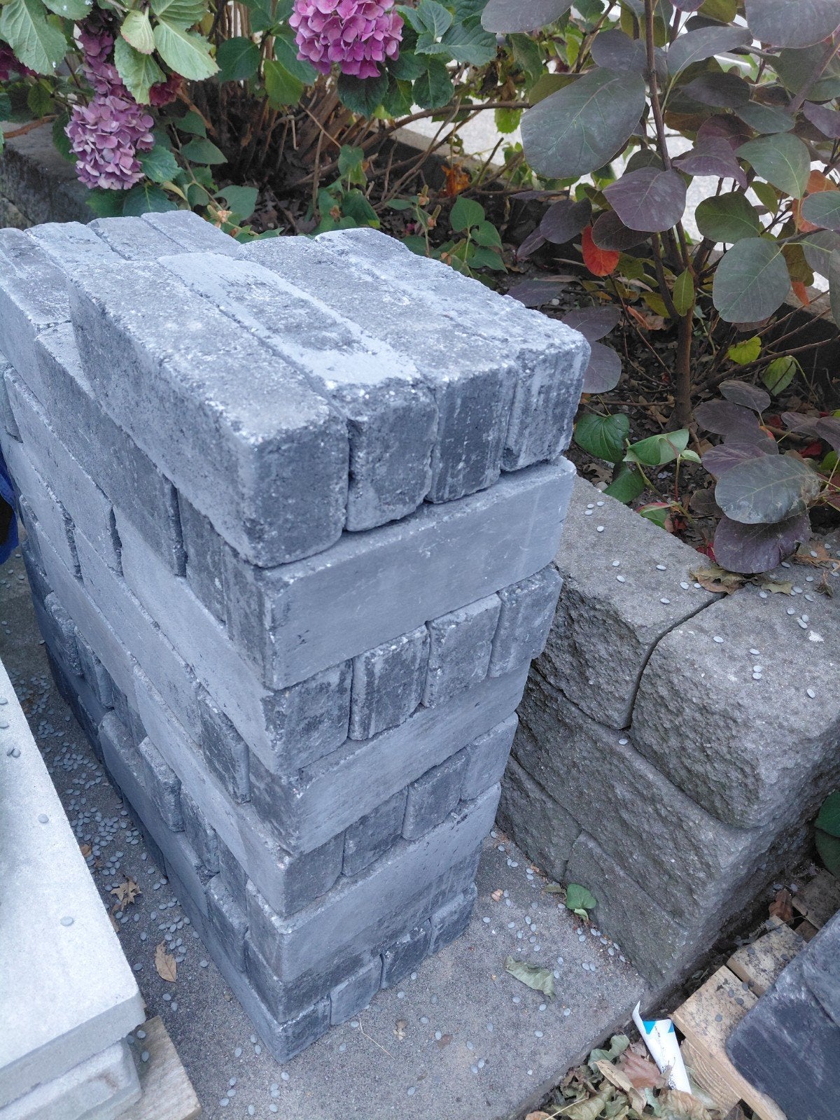 Waaltjes getrommeld, klinkers antraciet, NIEUW, Tuin en Terras, Tegels en Klinkers, Ophalen, Beton, Klinkers