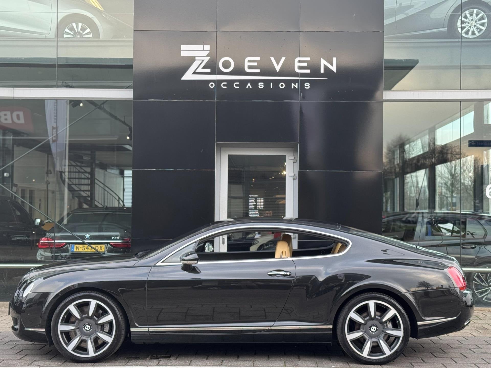 Bentley Continental GT 6.0 W12 NAP! Origineel NL Auto!, Auto's, Bentley, Automaat, Gebruikt, Beige, 12 cilinders