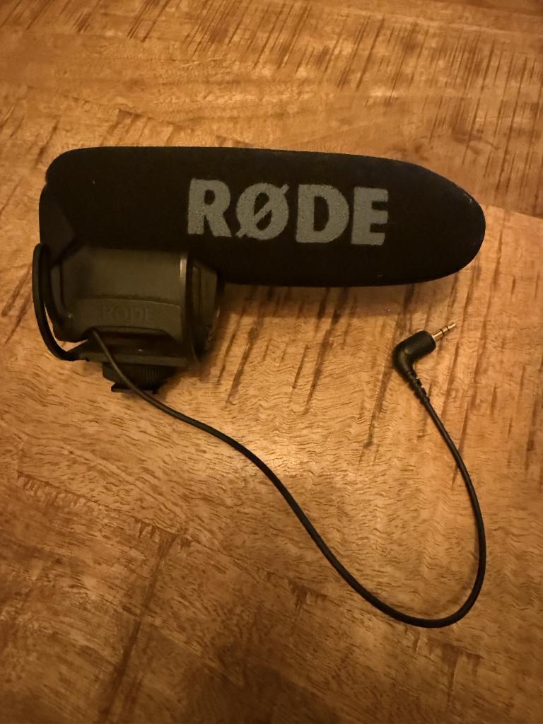 Rode VideoMic Pro Rycote microfoon (top staat), Ophalen of Verzenden, Zo goed als nieuw, Overige typen