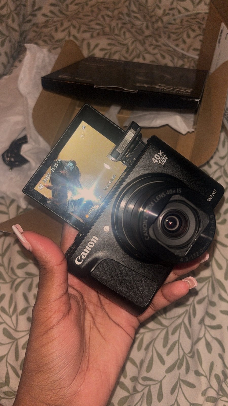 Canon PowerShot SX740 HS - Compactcamera met 40x optische zo, Audio, Tv en Foto, Ophalen, Gebruikt, Canon, Compactcamera