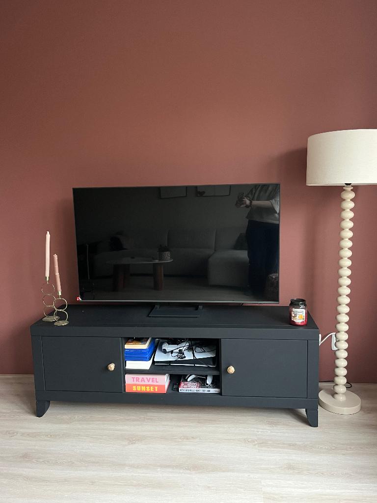 Tv meubel, Huis en Inrichting, Kasten | Televisiemeubels, Ophalen, 150 tot 200 cm, Zo goed als nieuw, Minder dan 100 cm