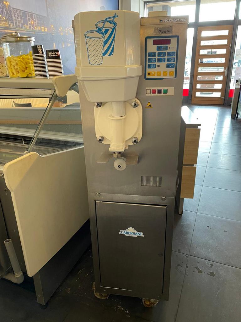 Carpigiani milkshake machine, Ophalen, Koelen en Vriezen