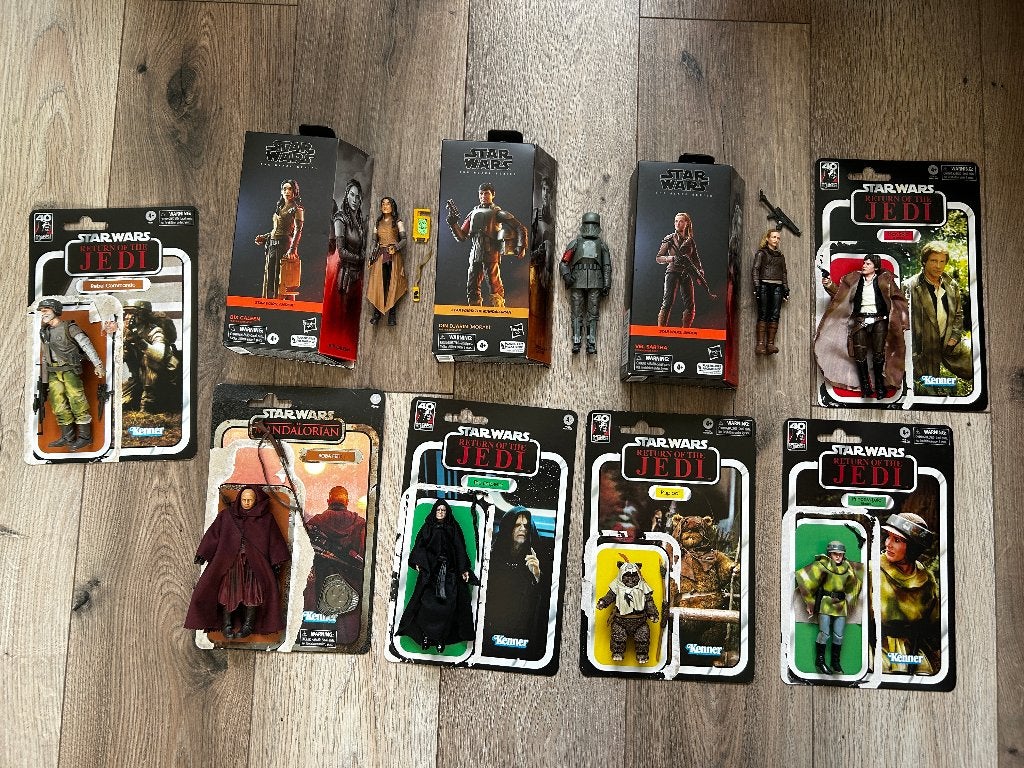 Star Wars figuren (Black series en andere grote), Ophalen of Verzenden, Zo goed als nieuw, Actiefiguurtje