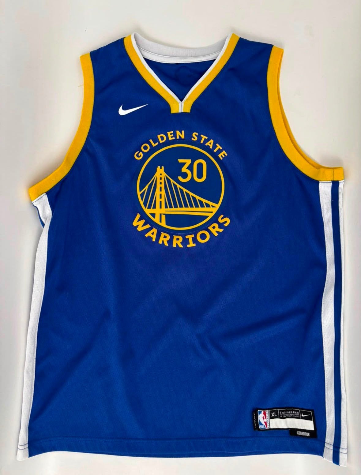Stephen Curry Jersey Golden State Warriors kindermaat XL, Ophalen of Verzenden, Zo goed als nieuw, Kleding