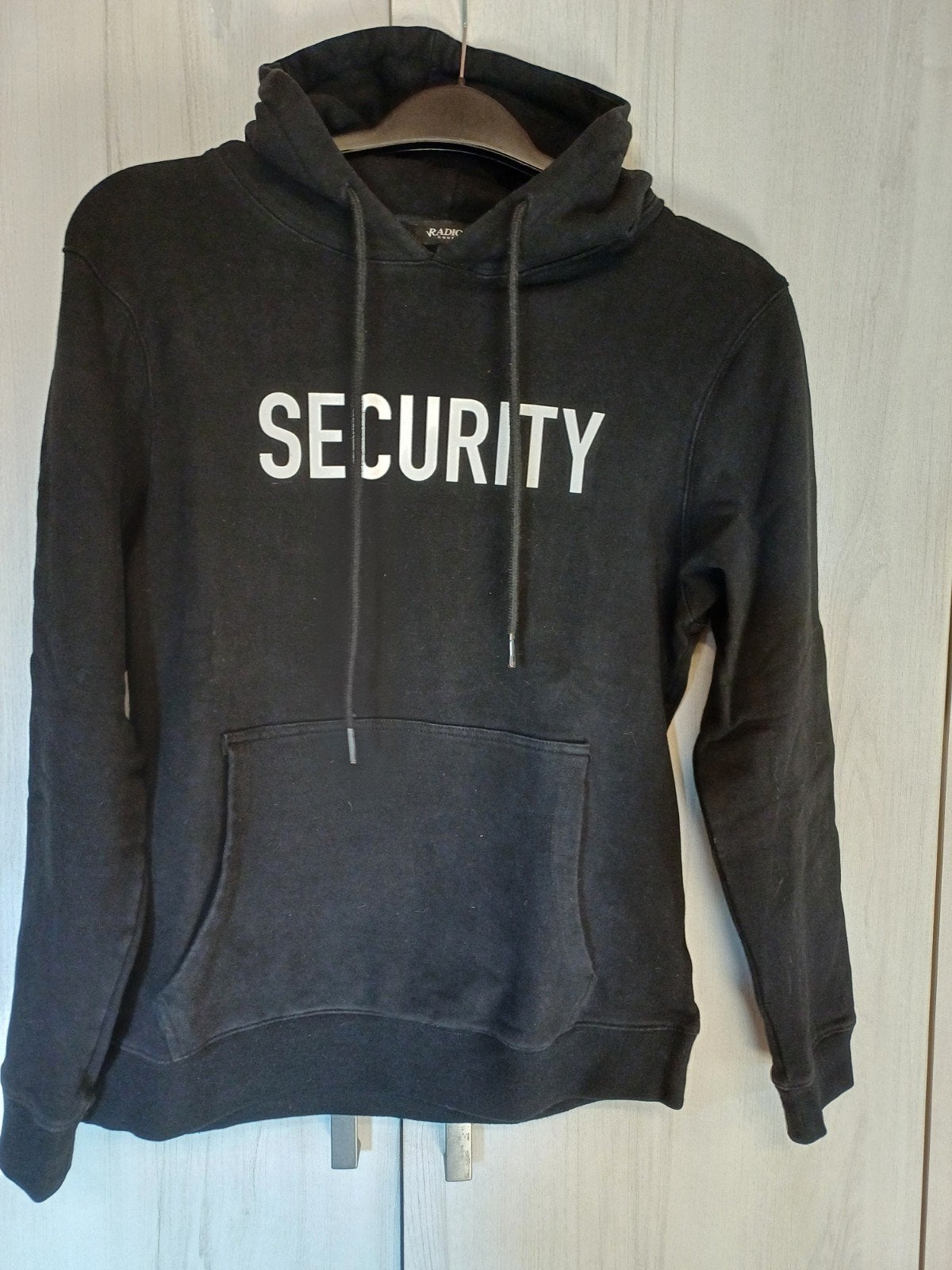 Radical couture, Hoodie capuchon sweater mt s kleur zwart, Zwart, Ophalen of Verzenden, Zo goed als nieuw, Radical couture