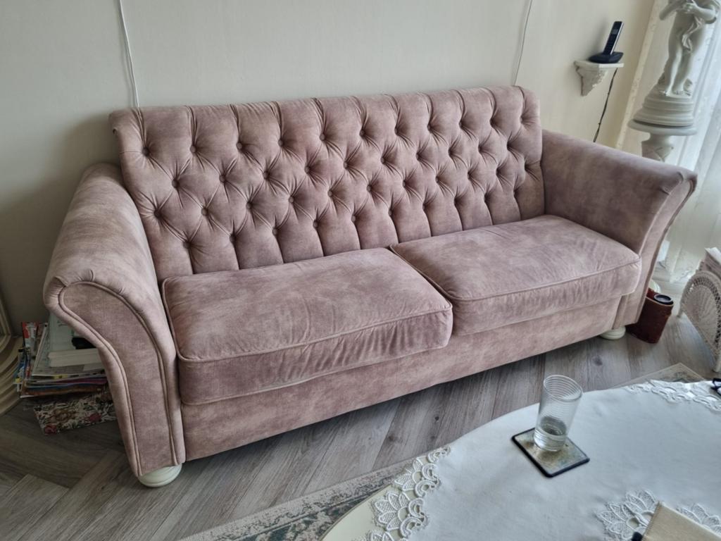 2,5 zits bank van 2019, Huis en Inrichting, Banken | Bankstellen, Ophalen, Gebruikt, Klassiek / Brocante, Tweepersoons