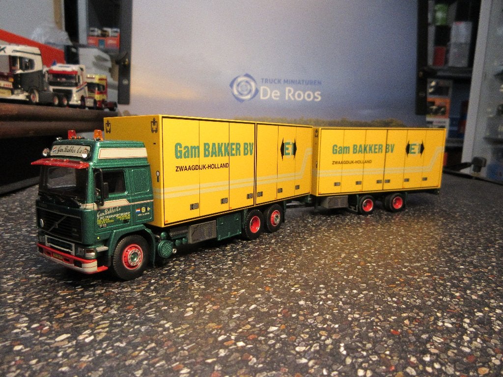 Tekno Volvo F16 GAM Bakker met certificaat, Ophalen of Verzenden, Nieuw, Bus of Vrachtwagen, Tekno