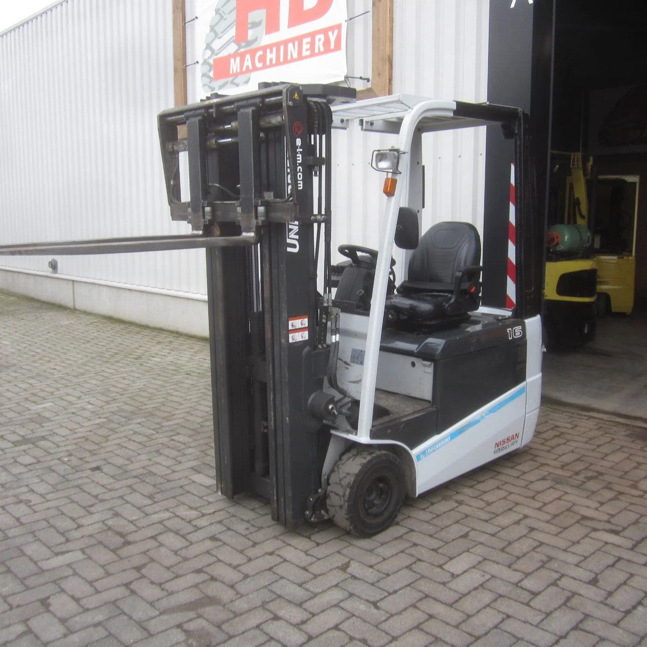 Nissan Heftruck L16Q, elek., triplex, side shift, vorkverste, 1000 tot 2000 kg, Elektrisch, Heftruck, Nissan