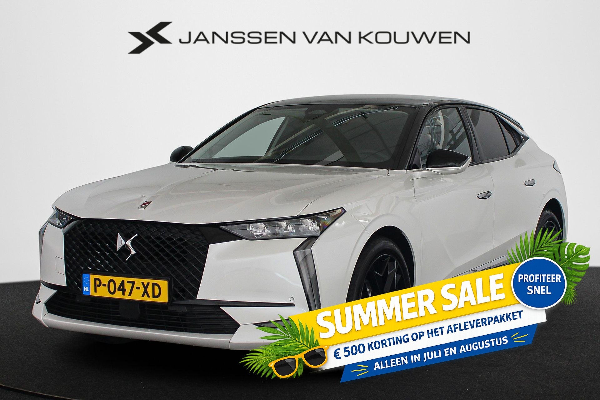 DS 4 1.2 PureTech Performance Line Automaat 360-Camera Apple, Auto's, DS, Gebruikt, 1199 cc, Origineel Nederlands, Bedrijf