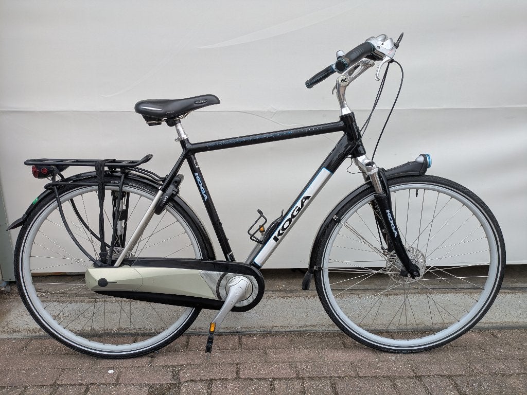 28 Koga-Miyata Silver Ace met 8 versnellingen., Gebruikt, Versnellingen, 57 tot 61 cm, Trommelrem