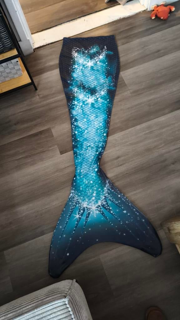 Zeemeermin staart blauw maat M, Ophalen of Verzenden, Gedragen, Roze, Overige typen