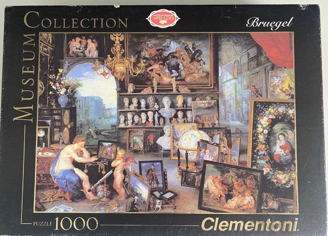 Clementoni Museum Collection Allegorie van het zicht 1000 st, Ophalen of Verzenden, 500 t/m 1500 stukjes, Zo goed als nieuw, Legpuzzel