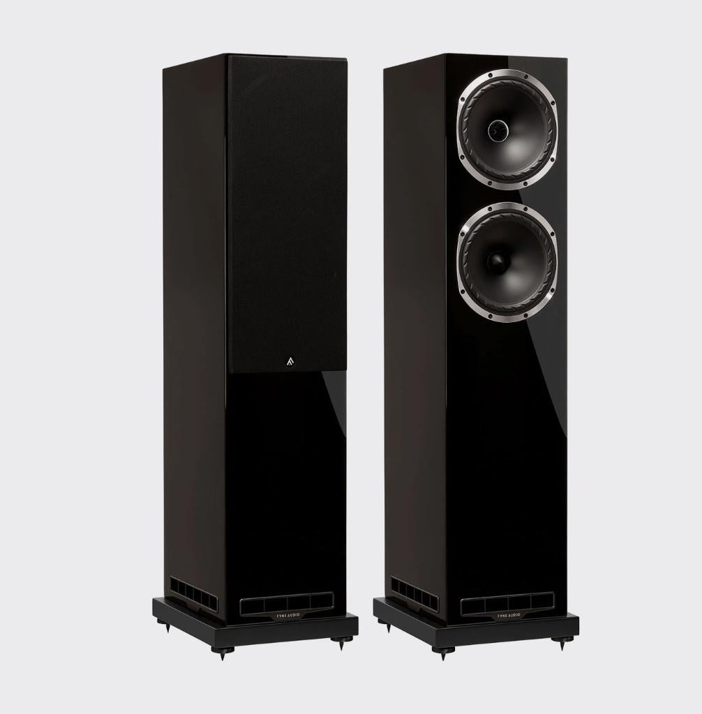Fyne Audio F502S vloerstaande luidsprekers DEMO-set zwart, Fyne Audio Limited, No. 1 Cubitt Court, Belgrave Street, Bellshill, North Lanarkshire, Schotland