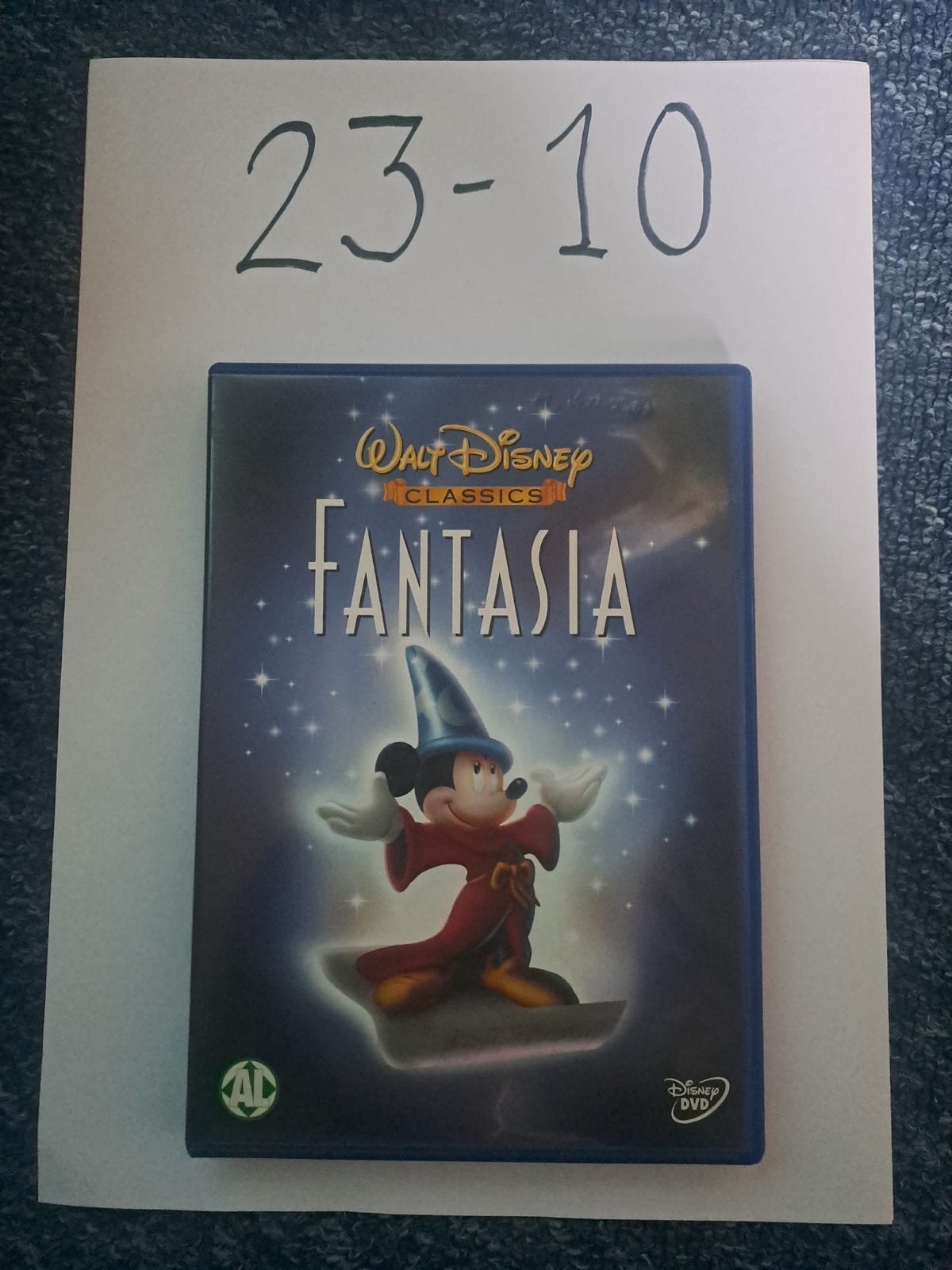 Walt Disney Classics: Fantasia DVD, Animatie, Ophalen of Verzenden, Zo goed als nieuw, Inclusief doosje