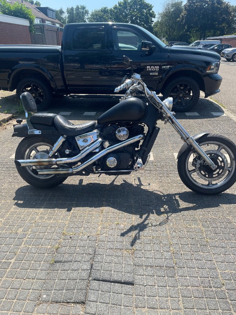 Honda Shadow vt1100 Custom, Motoren, Cardan-aandrijving, 2 cilinders, Gebruikt, Particulier