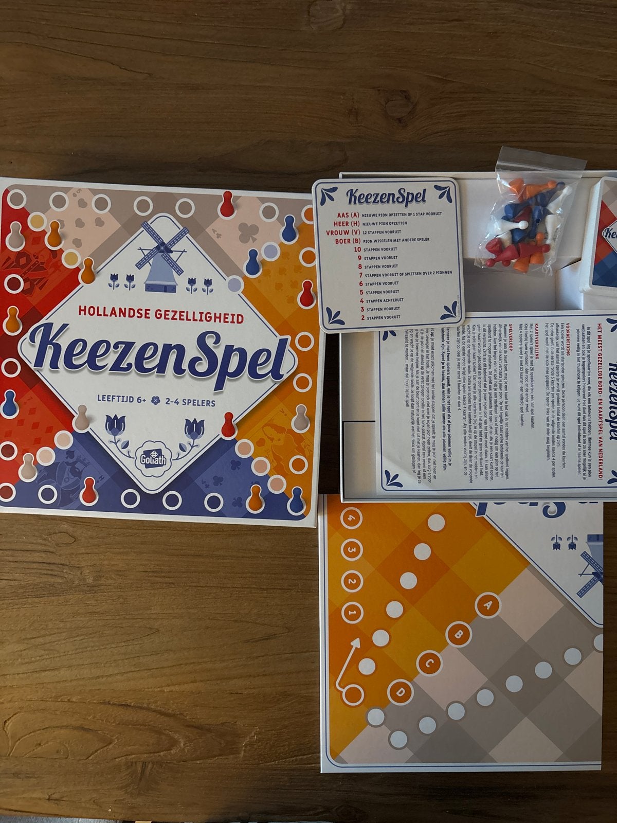Keezenspel - Nieuw in verpakking, Drie of vier spelers, Ophalen, Nieuw