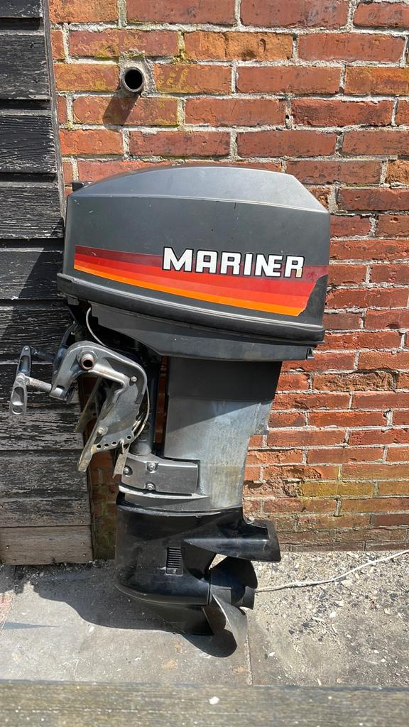 Mariner 26 PK 2-takt buitenboordmotor, Watersport en Boten, Bootonderdelen, Ophalen, Gebruikt, Motor en Techniek, Motorboot