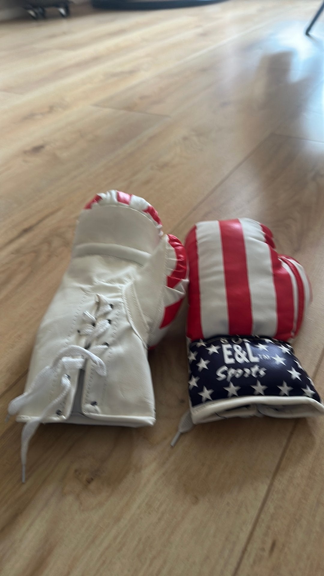 Kinderbokshandschoenen, Ophalen of Verzenden, Zo goed als nieuw, Bokshandschoenen