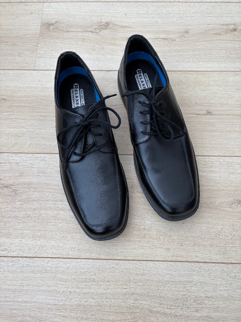 Skechers Relaxedfit zwarte schoenen mt 47,5, Loafers, Zwart, Nieuw, Ophalen of Verzenden