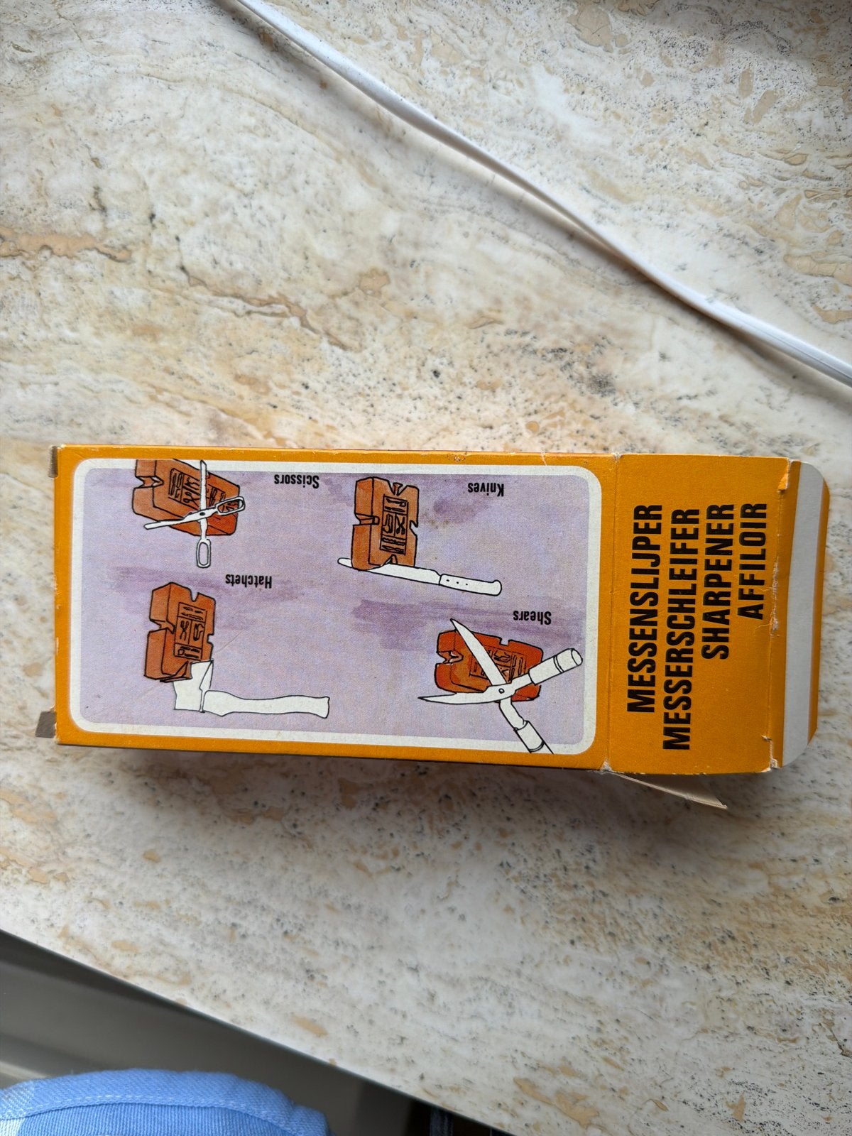 Vintage Messenslijper "De Mast Nederland B.V." - Nieuw in do, Ophalen of Verzenden, Nieuw, Snijgereedschap, Overige merken