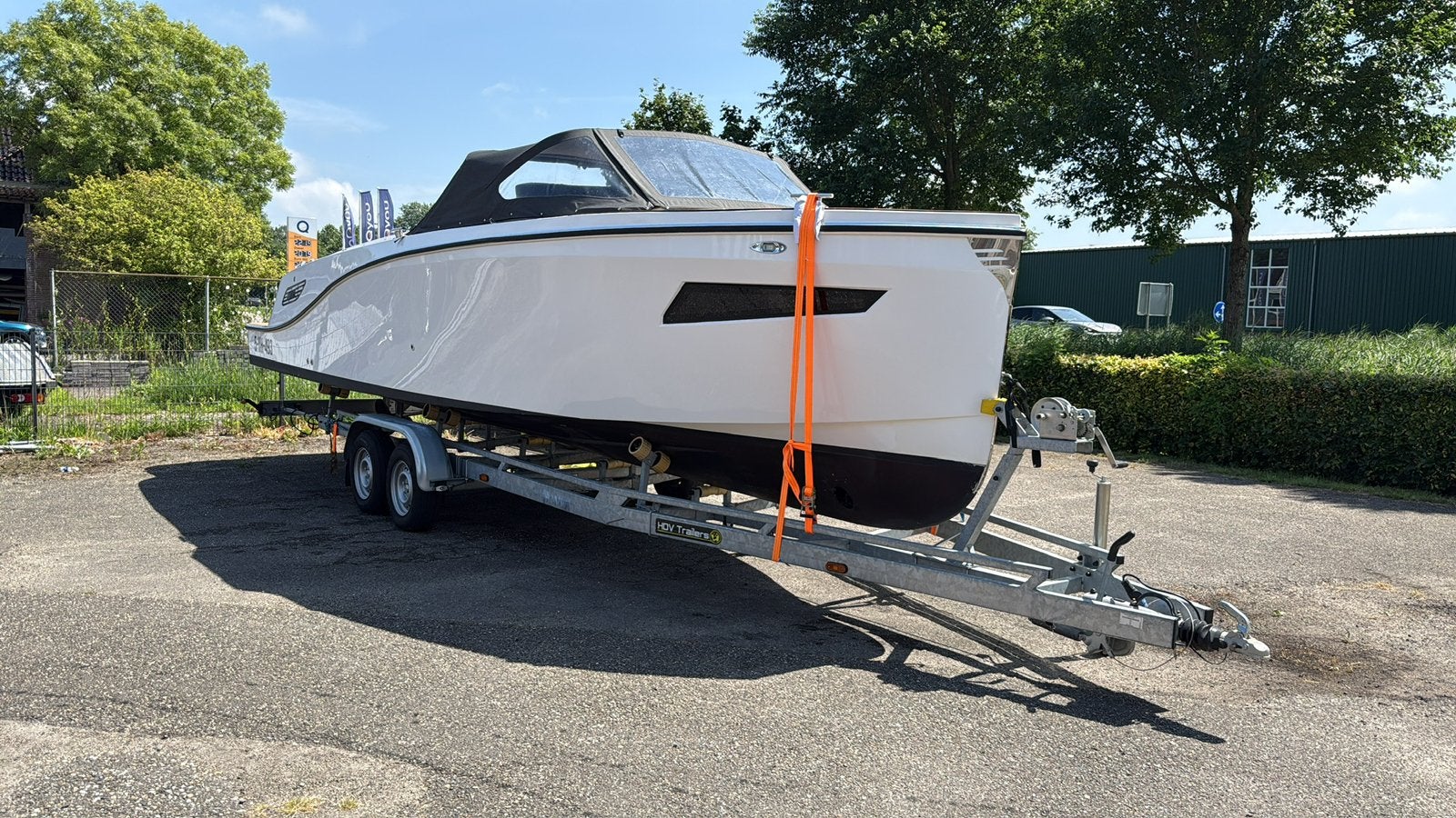 Marlin 3500 kg boottrailer | 2024 | 2870 kg laadvermogen, Watersport en Boten, Sloepentrailer, Ophalen of Verzenden, Zo goed als nieuw