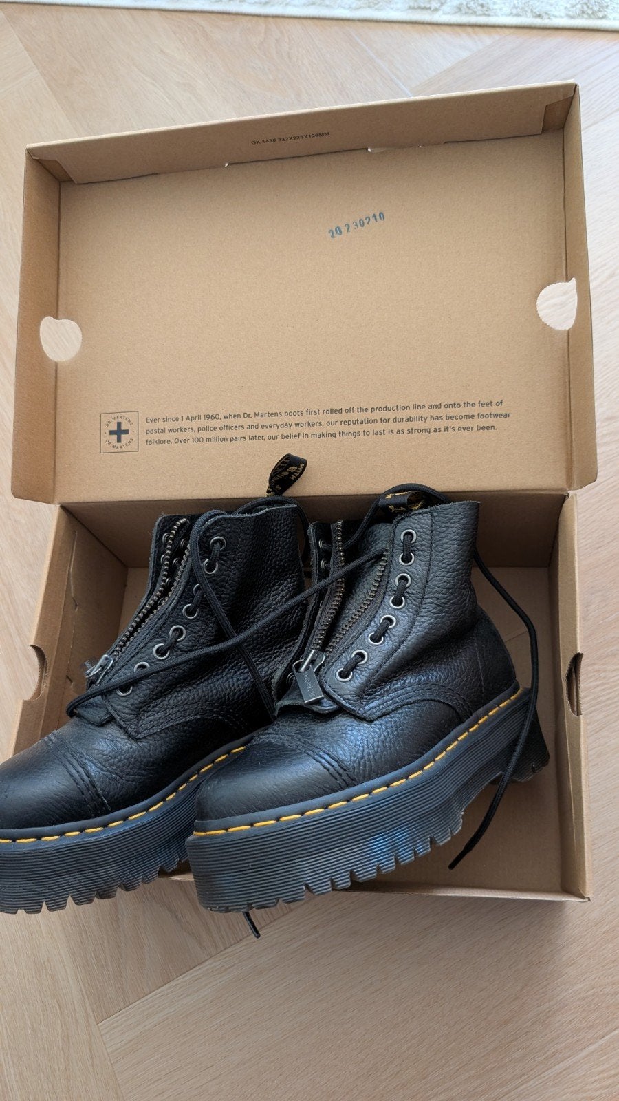 Dr. Martens Sinclair Laarzen met Rits - Zwart Leer, Zwart, Lage of Enkellaarzen, Ophalen of Verzenden, Dr. Martens