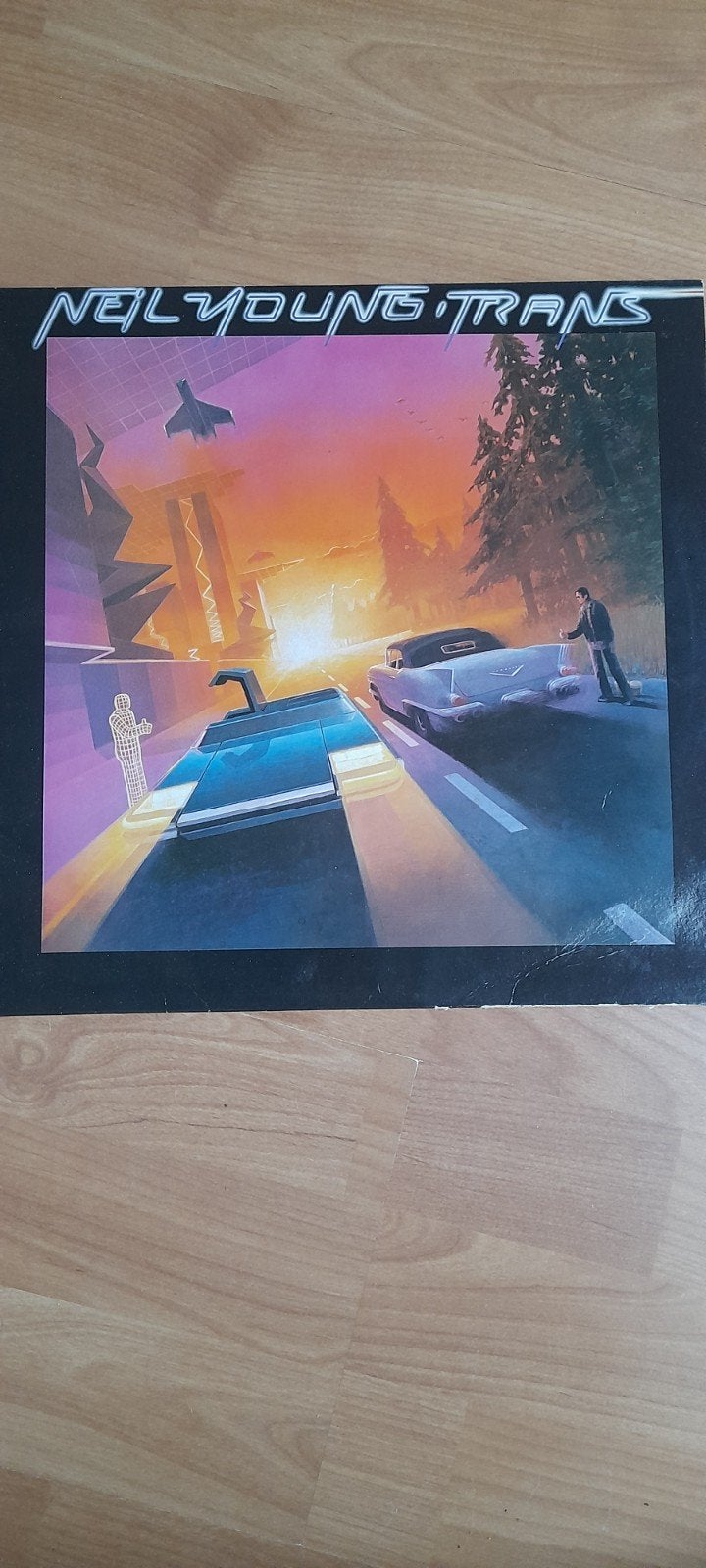 Trans    Neil Young lp, Ophalen of Verzenden, Zo goed als nieuw, 12 inch, Poprock