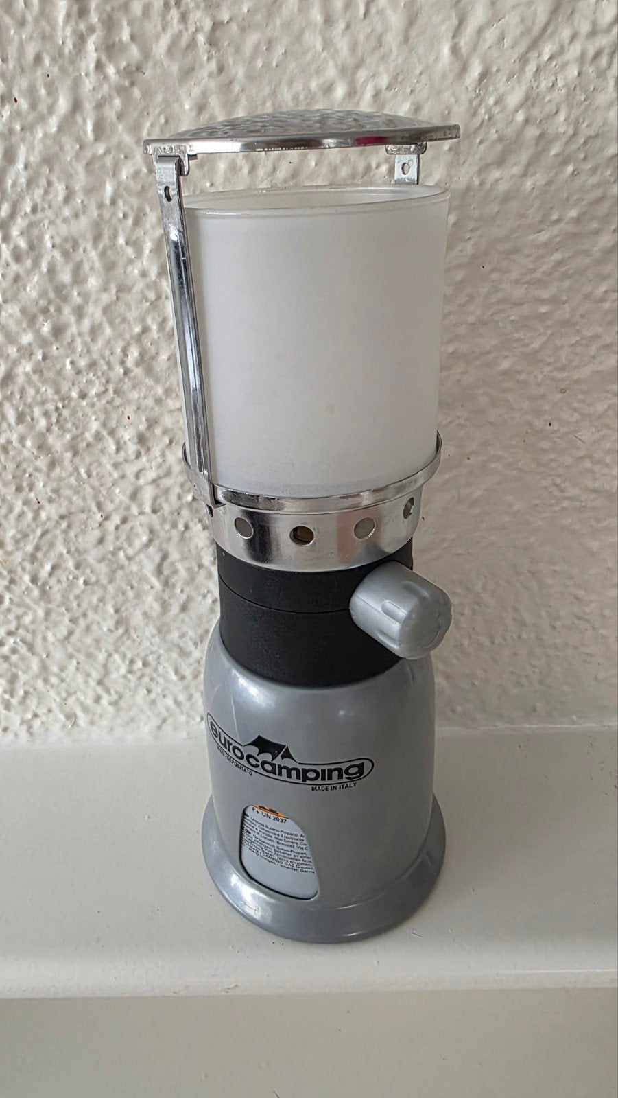 Eurocamping camping gaslamp, Ophalen, Zo goed als nieuw